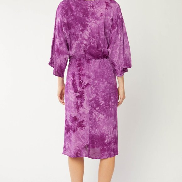 Tie-dye print dress - Picture 3 of 4